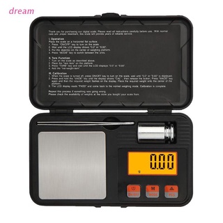 dream High Precision Digital Portable Gold Sterling Silver Jewelry Scale Counting Scales Box Balance Weight Tweezers Tools