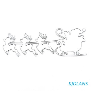 kjdlans diy troqueles de corte de encaje plantilla plantilla para álbum de recortes en relieve para hacer tarjetas de papel, navidad 1279