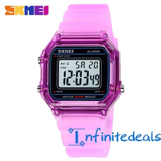 [relojes infantiles] SKMEI 1698 reloj Digital impermeable pantalla Digital luminosa pantalla duradera correa de silicona