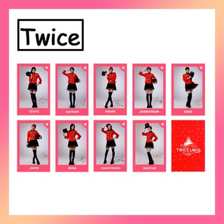 9 unids/set kpop twice lomo card land the opening photo picture poster tarjetas
