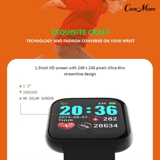Reloj inteligente W6 Bluetooth 4.0 impermeable con Monitor de presión cardiaca (6)