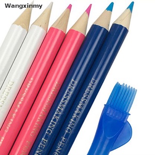 [wangxinmy] 3pcs sastres lápiz de tiza con cepillo para modistas diy craft marcadores venta caliente (8)