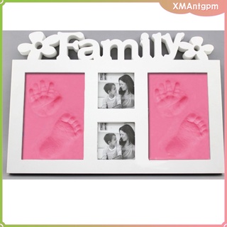 Handprint Footprint Picture Frame Kit Baby Shower Keepsake Gift