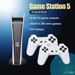 Consola De Juegos Con Cable USB/Videojuegos Con 1280 Clásicos TV De 8 Bits/Reproductor De Mano Retro/Salida AV 12fda