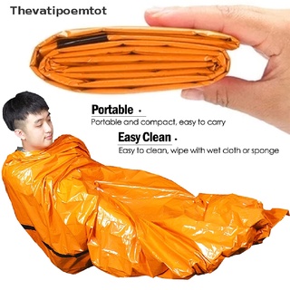 thevatipoemtot Emergency Survival Sleeping Bag Portable Waterproof Reusable Thermal Sleep Bag Popular goods (1)