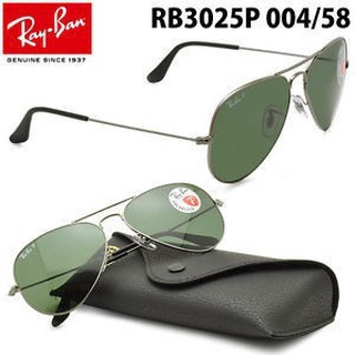 Original Ray/Ban Aviator Polarised RB3025P 004/58 Ray/Ban Woman Man Sunglasses