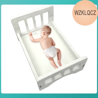 [wzklqcz] Canasta De cuna desmontable De madera accesorios De Cama Foto disparo para niños fotografía bebé fondo Posing estudio recién nacido