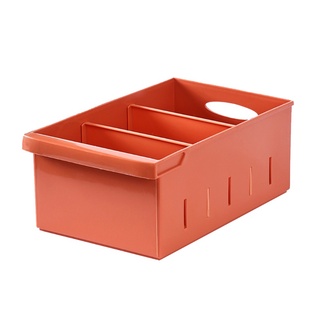 kki. caja organizadora de almacenamiento de alimentos de plástico para cocina, nevera dividida, con asas (5)