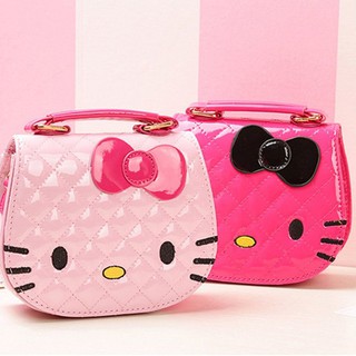 Tmr Hello Kitty gato bolso de dibujos animados bolso de hombro lindo Sling Tote Beg bolsos niños