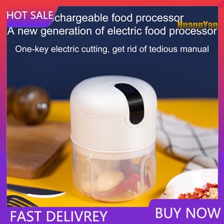 Cfdq Cortador eléctrico De Alimentos De 250ml Portátil inalámbrico Para mascotas/verduras/ajo/mezclador/utensilios De cocina