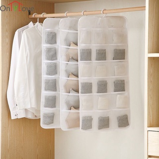 Bolsa colgante multi-capa con Gancho Mágico Para almacenamiento De ropa interior/calcetines/ropa