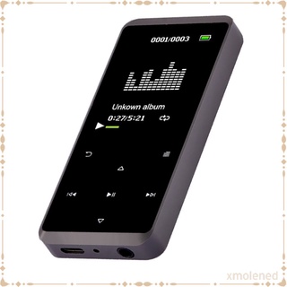 Bluetooth Reproductor MP3 Grabación De Voz Para Deporte Y Amante De La Música Luz Luna Plata