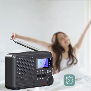 radio fm am, radio fm portátil am fm radio recargable, radio de ulación de frecuencia digital con conector para auriculares (3)