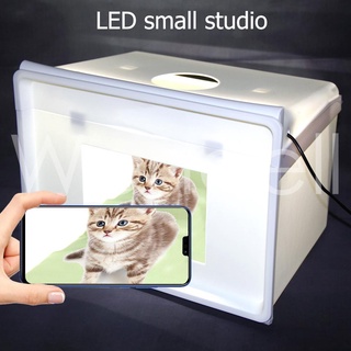 ♞Mini tiras de luz LED profesional portátil estudio fotos luces caja Softbox-107248