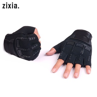 guantes tácticos de medio dedo para niños/guantes antideslizantes para deportes al aire libre (4)