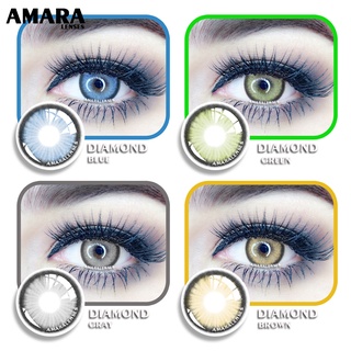 Lentes AMARA 1 par de lentes de contacto de color de la serie de diamantes son de uso anual VIP