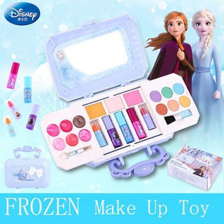 23pcs Disney Frozen Anna Elsa cosméticos Set de juguetes de maquillaje Kits de cumpleaños lindo juego de casa de niños (1)