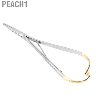 peach1 - alicates de ortodoncia de acero inoxidable para sujetar alambre