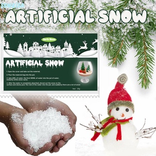 ☀ Amazing Artificial Snow Powder Christmas Snow Home Decoration Props Decoration Magic Props ☾