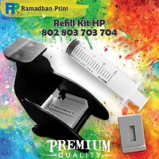 Kit de recarga/Clip de succión cartucho de tinta HP60 HP802 HP803 HP680 HP61 HP703 HP704 HP678 HP46
