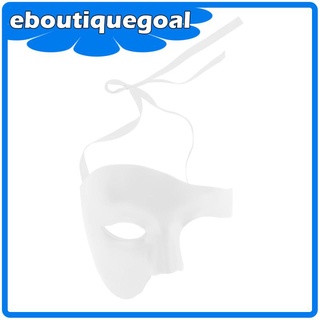 [ForYou] Misteriosa 1/2 media cara cómoda Unisex mascaras Vintag recreación arte teatro carnavales disfraz de Club de escenario
