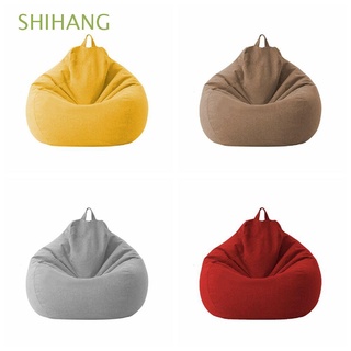 Shihang Lazy Bean Bag Cover fácil de limpiar Tatami cubre sofás cubierta sin relleno asiento Relax sillas puf muebles puf Puff sofá