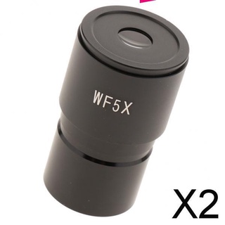 Wzyloxr 2x Lentes De Aumento De 5 mm De Aumento con ángulo ancho