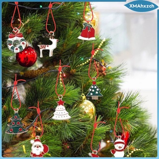 navidad 24 días de cuenta regresiva calendario de adviento con 24 colgantes adornos y accesorios para niños, niñas fiesta favor regalos
