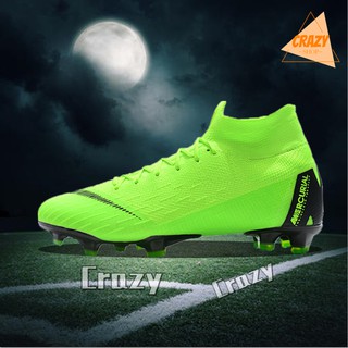 Stock listo zapatos de soccer NIKE Mercurial Superfly VI 360 FG/Zapatos De Fútbol Originales High Top Para Hombre