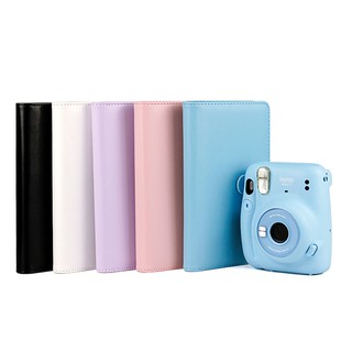 Funda De cámara Fujifilm Instax Mini bolsa De 11+fotos De Moda Álbum De 96 bolsillos (6)