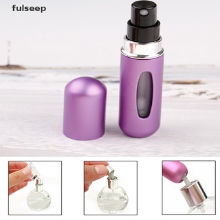 [fulseep] 5 ml mini portátil viaje recargable perfume atomizador bomba spray botella vacía sdgc