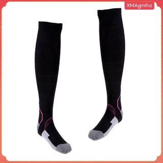 1 par de calcetines de compresión antideslizantes deportivos calcetines largos (1)