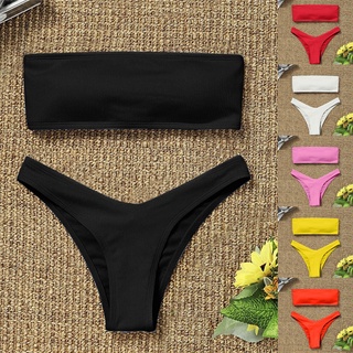 Bsefts.br bikini De Cintura Alta para mujer control De Barriga dos piezas/traje De baño