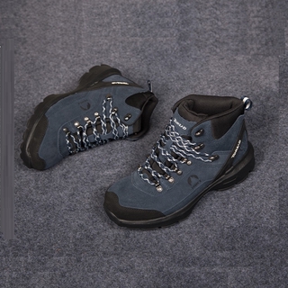 Nuevo invierno caliente hombres hierro acero dedo del pie botas de seguridad zapatos proteger alta Tops buena calidad (3)