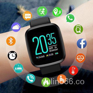 YL🔥Stock listo🔥[Y68] reloj inteligente Y68 a prueba de agua rastreador Fitness pulsera para IOS para Android