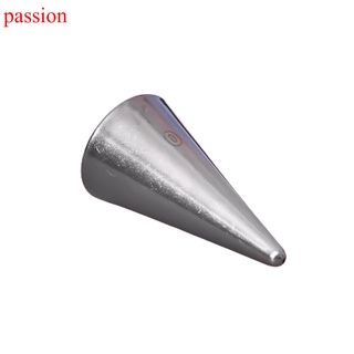 Passion 0 boquilla para glaseado de acero inoxidable para escritura de 0.75 mm/herramienta de pastelería/decoración de pastel/crema (7)