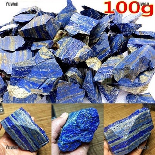 <yuwan> piedras preciosas crudas afganistán lapislázuli cristal mineral áspero natural 100g regalos