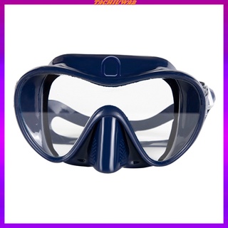 [TACHIUWA2] Máscara de buceo para Snorkel, máscara de buceo panorámica HD, gafas de lente antiniebla templado, gafas de Snorkel, máscara de buceo con correa de silicona