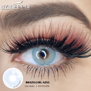 eyeshare 1 par de lentes de contacto para ojos cosméticos lentes de color maquillaje lentes de contacto (6)