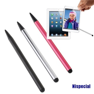 (NiSpecial) 2 En 1 Lápiz De Pantalla Táctil Universal Para iPhone iPad Samsung Tablet Teléfono PC (9)