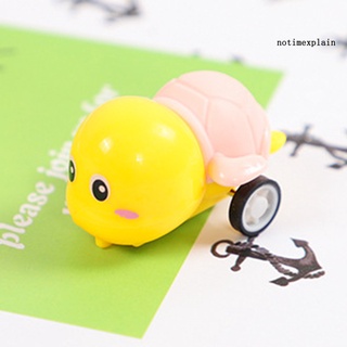 Ntp 5Pcs pequeño tortuga juguete atractivo entretenimiento plástico niños coche juguete para niños (8)
