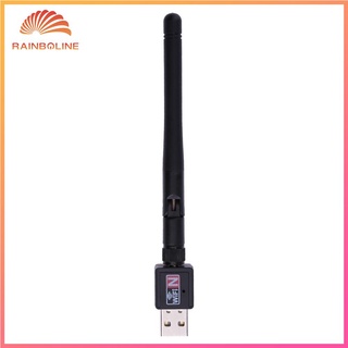 Rain_300mbps USB Wifi Router adaptador inalámbrico tarjeta LAN de red con antena