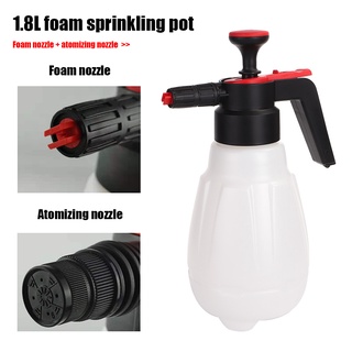 dream 1.8l botella pulverizadora de espuma para lavado de coches con boquilla manual presurizada (1)