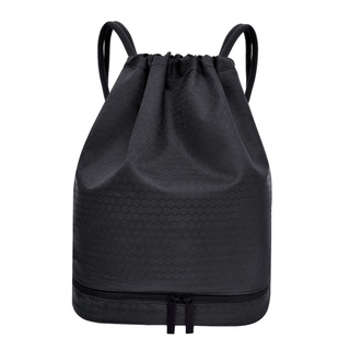 mochila de natación con cordón impermeable, kit de pe, bolsa de hombro