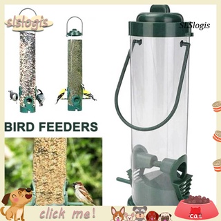 SN_Garden Outdoor Balcony Hanging Bird Feeder Portable Pet Parrot Feeding Supplies