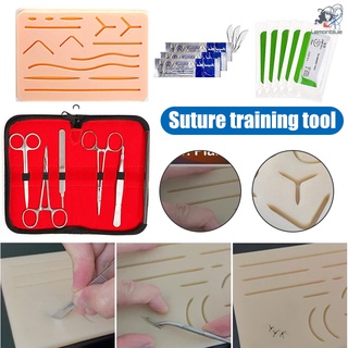 kit de sutura todo incluido para desarrollar y perfeccionar técnicas de sutura
