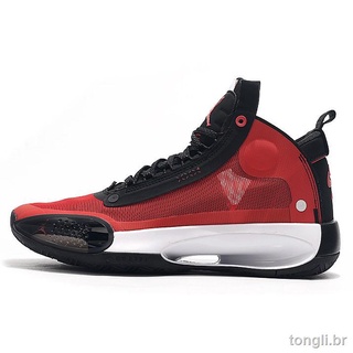 Tenis De baloncesto Jordan 34 Xxxiv Varsity rojo/negro-blanco para hombre