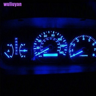 [wuliuyan] 10 piezas T10 azul 5050 5SMD LED cuña bombilla de luz de coche 194 168 W5W 12V (7)