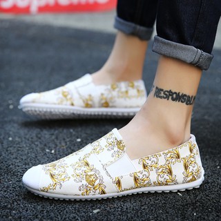 Nuevos productos transpirable antideslizante zapatos de lona casual viejo Beijing de un paso a pie luz verano barco zapatos de los hombres zapatos de tela guisantes zapatos (4)