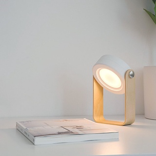 luz de noche led plegable táctil regulable lectura usb portátil linterna lámpara